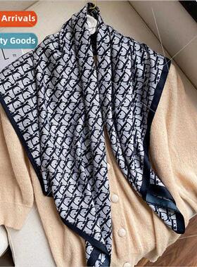 2021 Spring Autumn Summer Fashion 90 Large Square Scarf Wome