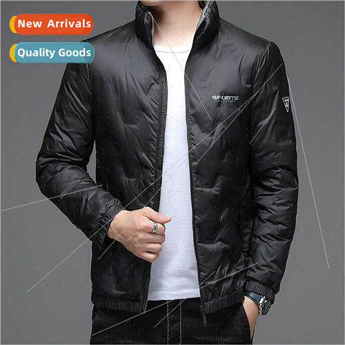 2023 fall winter light down jacket men short lightweight sta