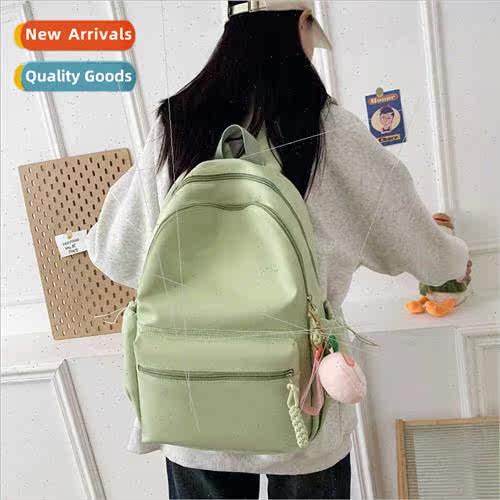 new Korean shoulder bag ins simple solid color shoulder size
