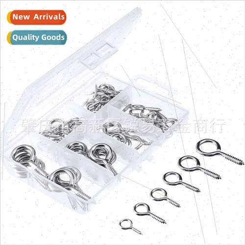 100pcs nickel plated goat eye self-tapping ring screws Eye b