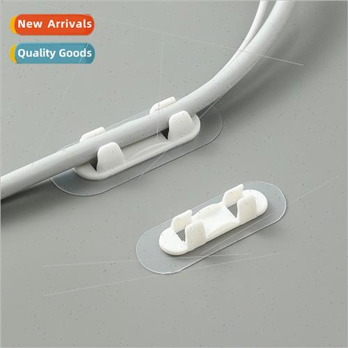 Wire fixing device free holes plug row wall alignment self-a