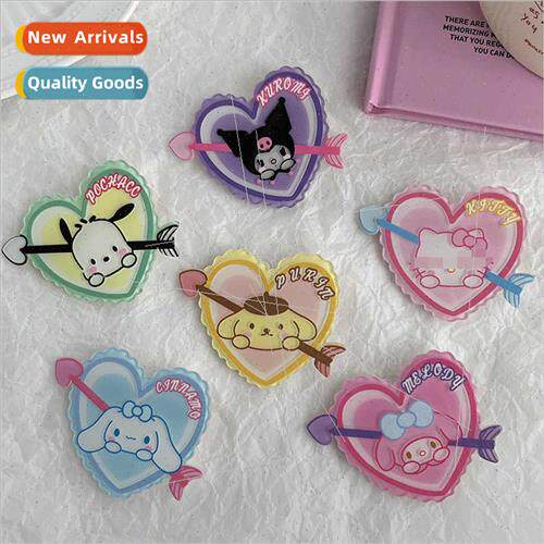 Japan sweet girl cartoon hair clips girls summer cute gentle