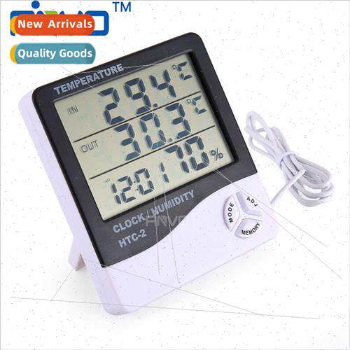 HTC-2 large screen temperature humidy meter home indoor outd