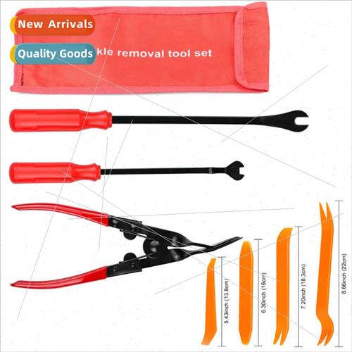 Canvas Bag 3 pcs Rivet Tool Set Car Interior Panel Snap Nail