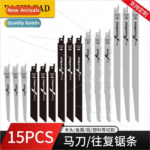 15pcs saber saw blade metal cutting sharp durable reciprocat