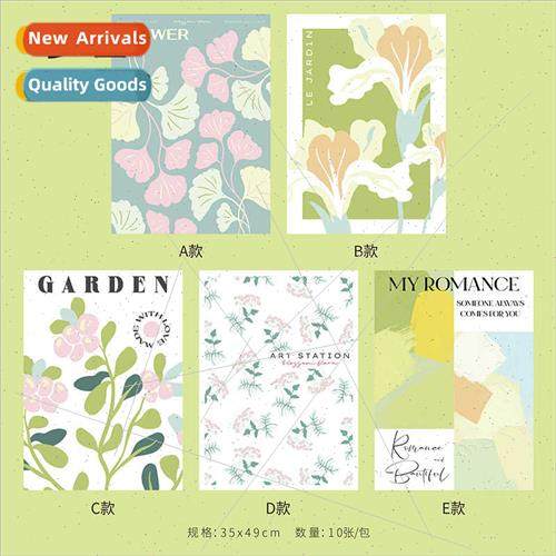 refreshing summer floral wrapping paper flowers floral gift