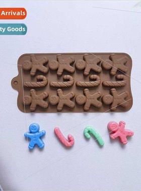 12 Gingerbread Man Chocolate Biscu Mold Cake Mold Ice Cream