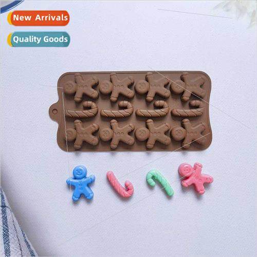 12 Gingerbread Man Chocolate Biscu Mold Cake Mold Ice Cream