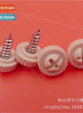 HTapping Screws Rubber Head HScrews M4 Phillips Head Black W