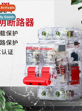 Electrical DZ47TR Transparent Circu Breaker Transparent Air