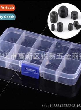 220pcs M3 4 5 6 8 Stainless Steel 304 Hexagon Socket Set Scr