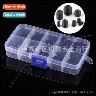 220pcs M3 4 5 6 8 Stainless Steel 304 Hexagon Socket Set Scr