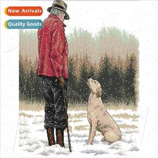 thread simple embroidery full New old handmade