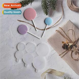 Drop Glue Lollipop Epoxy Mould DIY Chocolate Coral Cheese Lo