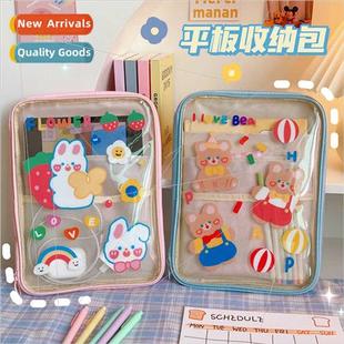 inch girl wind heart bag transparent computer Ins tablet