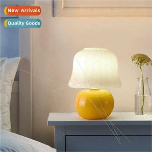 cream table girl French bed teenage vintage ins Antique lamp