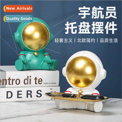 Astronaut entryway key storage ornament entryway put key sto