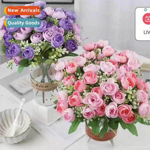 Korean simulation flowers 15 Hennessy round heart tea flower
