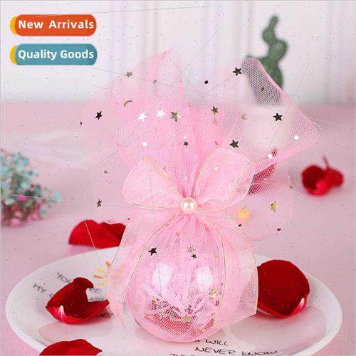 New star moon love transparent ball wedding candy box creati