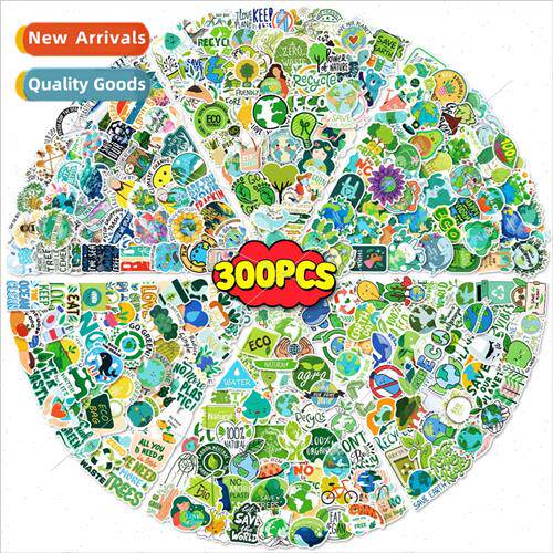 300 pcs protect the earth environmental protection stickers