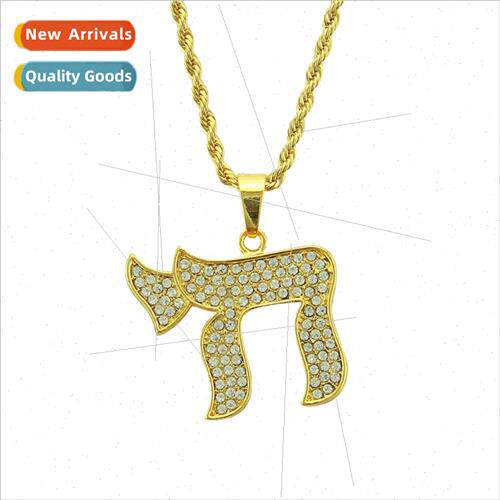 New Necklace Fashion Hip Hop Je Symbol Necklace Europe Alloy