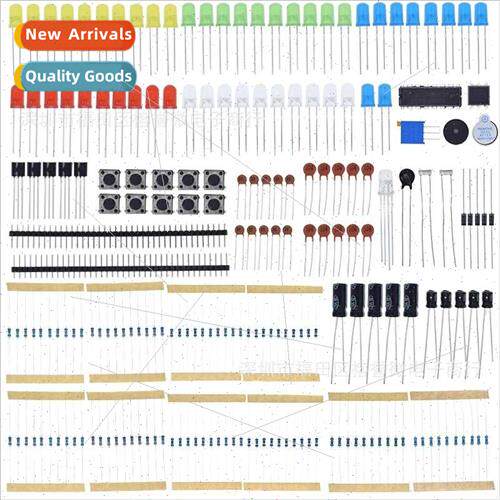 适用140 Kit Basic Starter Kit 830 Hole Kit LED Buzzer Capaci