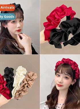 satin hairpin hair band new retro French senior sense headba