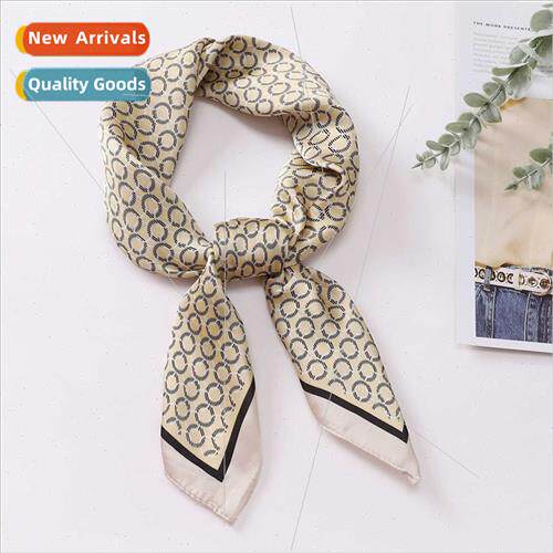 Spring Autumn new 70 silk scarf female simulation silk small