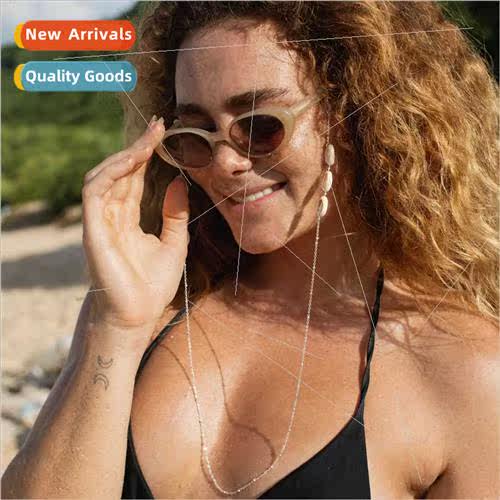 Europe retro bohemian sunglasses multifunctional chain women