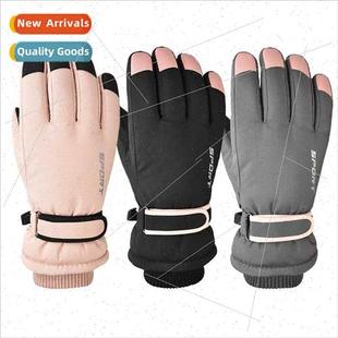 fall gloves winter thickened windprowaterprotou New warm ski