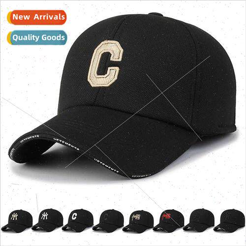 Autumn winter new embroidered C letters baseball cap fashion