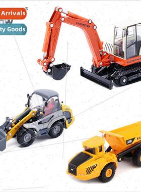 1:50 alloy small shovel excavator model su simulation engine