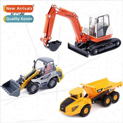 1:50 alloy small shovel excavator model su simulation engine