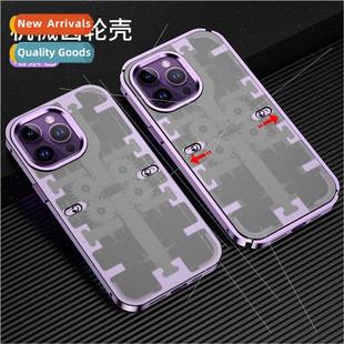 Gear 13pro Metal 适用iPhone Buckle Mechanical Pop 14promax