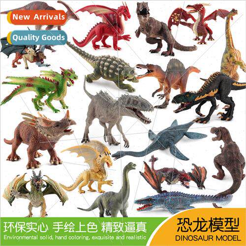 Jurassic solid simulation serpent-necked dragon Tyrannosauru