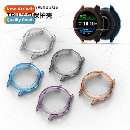 适用Venu 3 Watch Case Smart Watch Garmin Venu 3S Half Wrap T