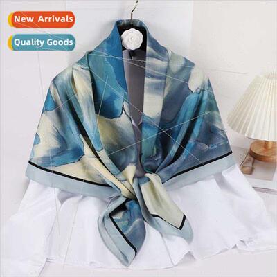 22 new 110CM simulation silk Chinese landscape painting silk