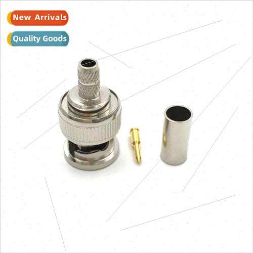 Coaxial RF Connector BNC-J-3 Crimp RG58 Wire 50-3 Wire Surve