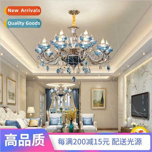 chandelier living room lamp luxury atmosphere modern simple
