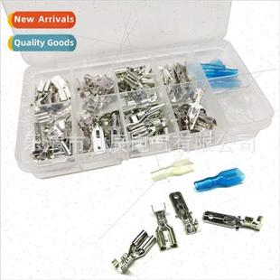 90PCS Terminals Boxed Tinned Reed Insert 6.3mm Spring