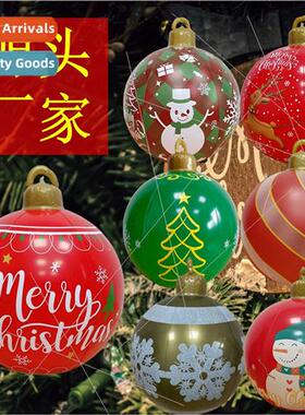 New inflatable Christmas ball Christmas decorations outdoor