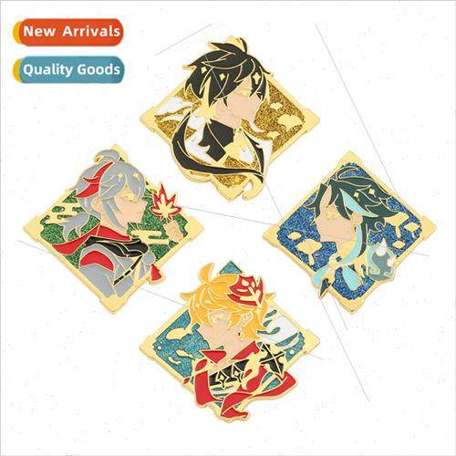 Game anime original God around alloy brooch elf Dardalia bel