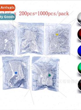 1000PCS 5MMLED Red Green Blue Yellow Whe Round LED ght Emtin