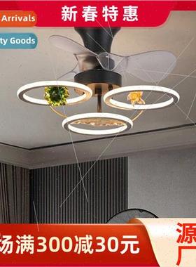 New Chinese Bedroom Fan Chandelier Modern mple Ceiling Dinin