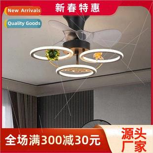 New Chinese Bedroom Fan Chandelier Modern mple Ceiling Dinin