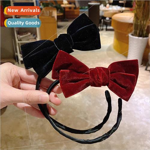 bow coiffure Marble head jewelry elegant lazy tie hair fluff