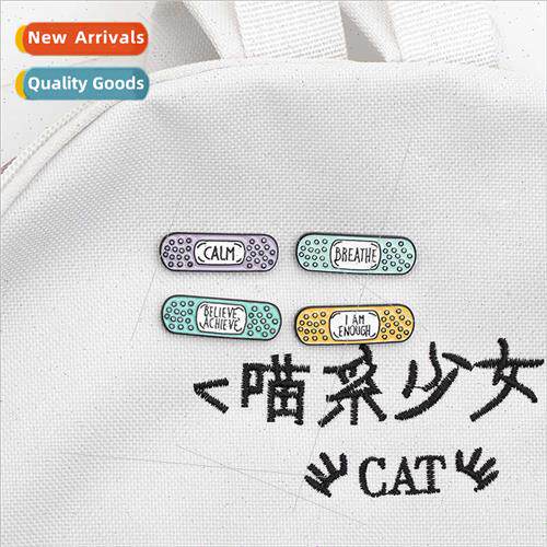 Korean  cartoon personalized color slogan breathing band-aid