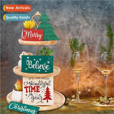 2023 New Valentine Day Pallet Wooden Plaque Desktop Decorati