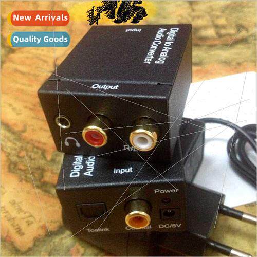 Digal Optical/Coaxial to AV Analog Audio Converter Smart TV