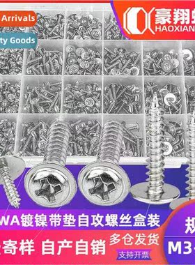 675PCS 835PCS PWA Phillips round head self-tapping screws wh
